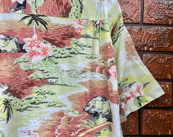 Vintage 90s Stussy Classic Hawaii Button Down Graphic Shirt Vintage 90s Stussy Classic Hawaii Button Down Graphic Shirt