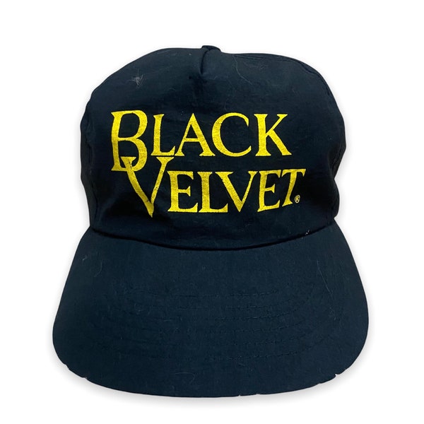 Vintage des années 90 Alannah Myles « Black Velvet » Song Promo Folk Rock Music Snapback Cap / American Rock 90s / 90s Streetwear