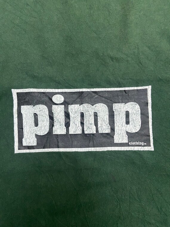 Vintage 90s Pimp Clothing Streetwear Hip Hop Box … - image 5