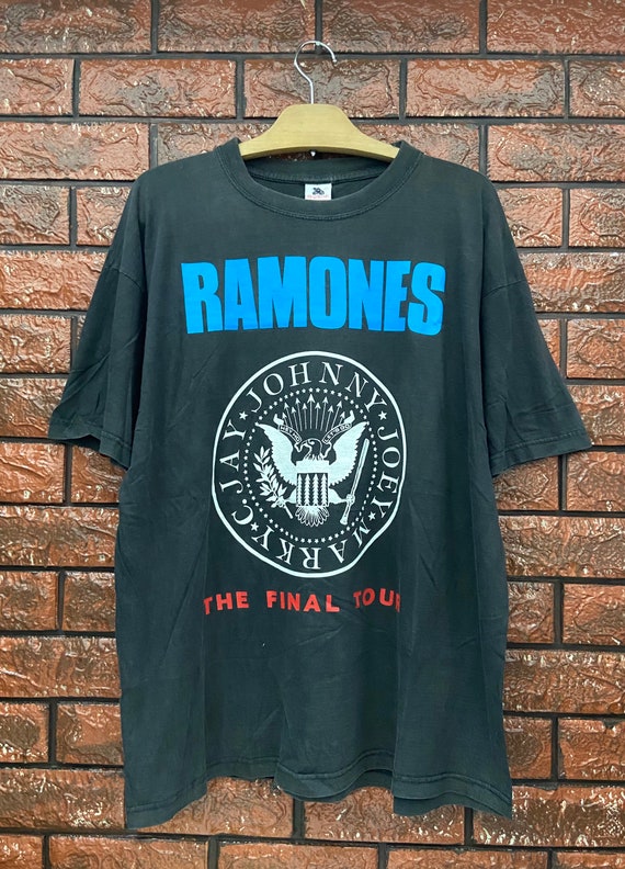 Vintage 90s Ramones gabba Gabba Hey Final Tour - Etsy Denmark