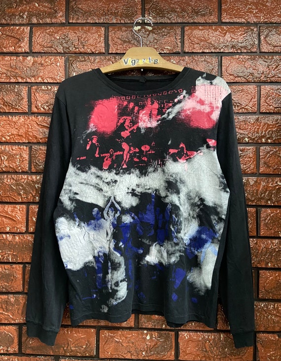 トップス 00s Lad Musician Design Tops Y2K archive - トップス トップス 00s Lad Musician Design Tops Y2K archive - トップス