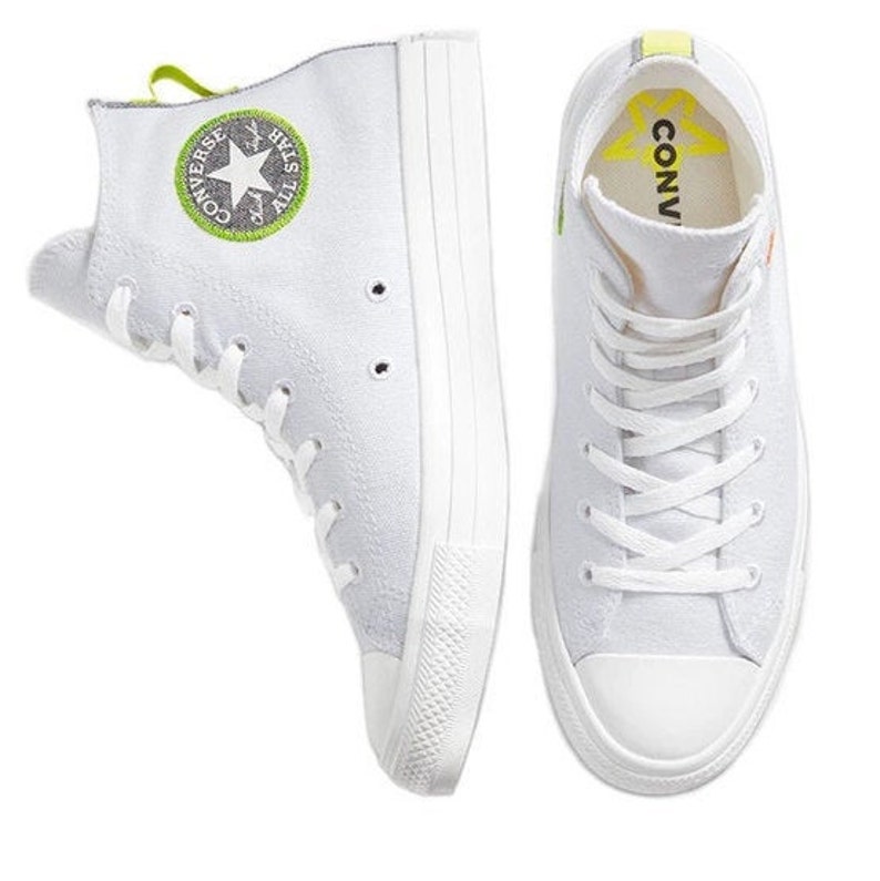 Custom Sneakers by Urban Dapperman: Kowabunga Teenage Mutant Ninja Turtles TMNT Hand-drawn hand painted exclusive design Converse All Stars image 5