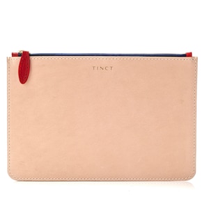 Vegetable Tanned Leather Wallet | Travel Wallet | Medium Wallet | Leather Wallet | Natural Leather | Clutch Bag