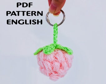 Crochet Pattern / Strawberry Crochet Pattern / PDF Pattern