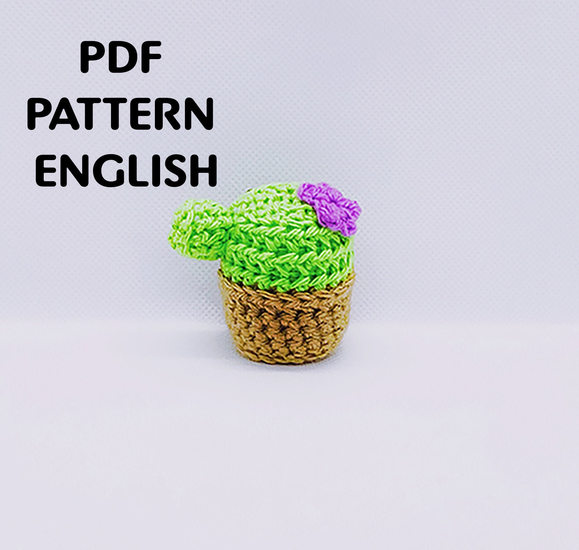 Mini Crochet Cactus Pattern