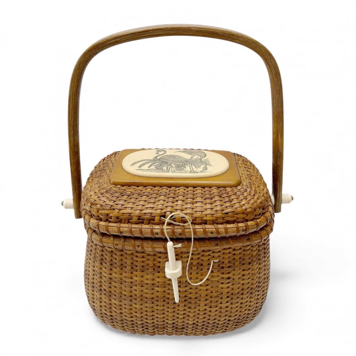 ナンタケットバスケット　Vintage Nantucket Basket ナンタケットバスケット Vintage Nantucket Basket - メルカリ