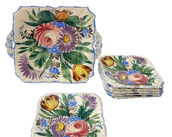 Italian Majolica Plates - Etsy
