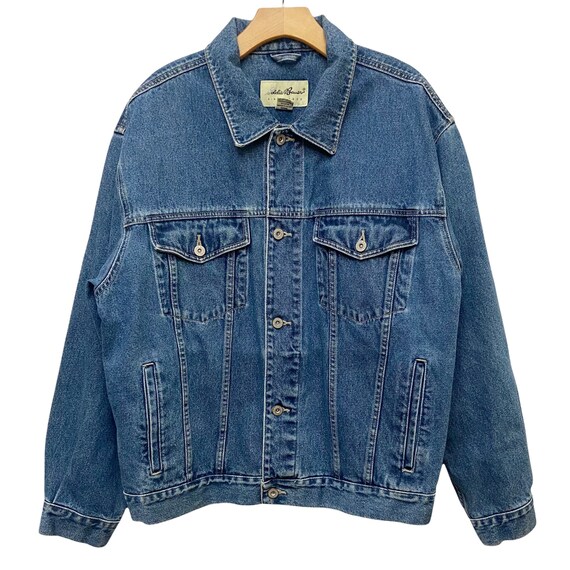 Vintage Eddie Bauer Oversized Blue 
