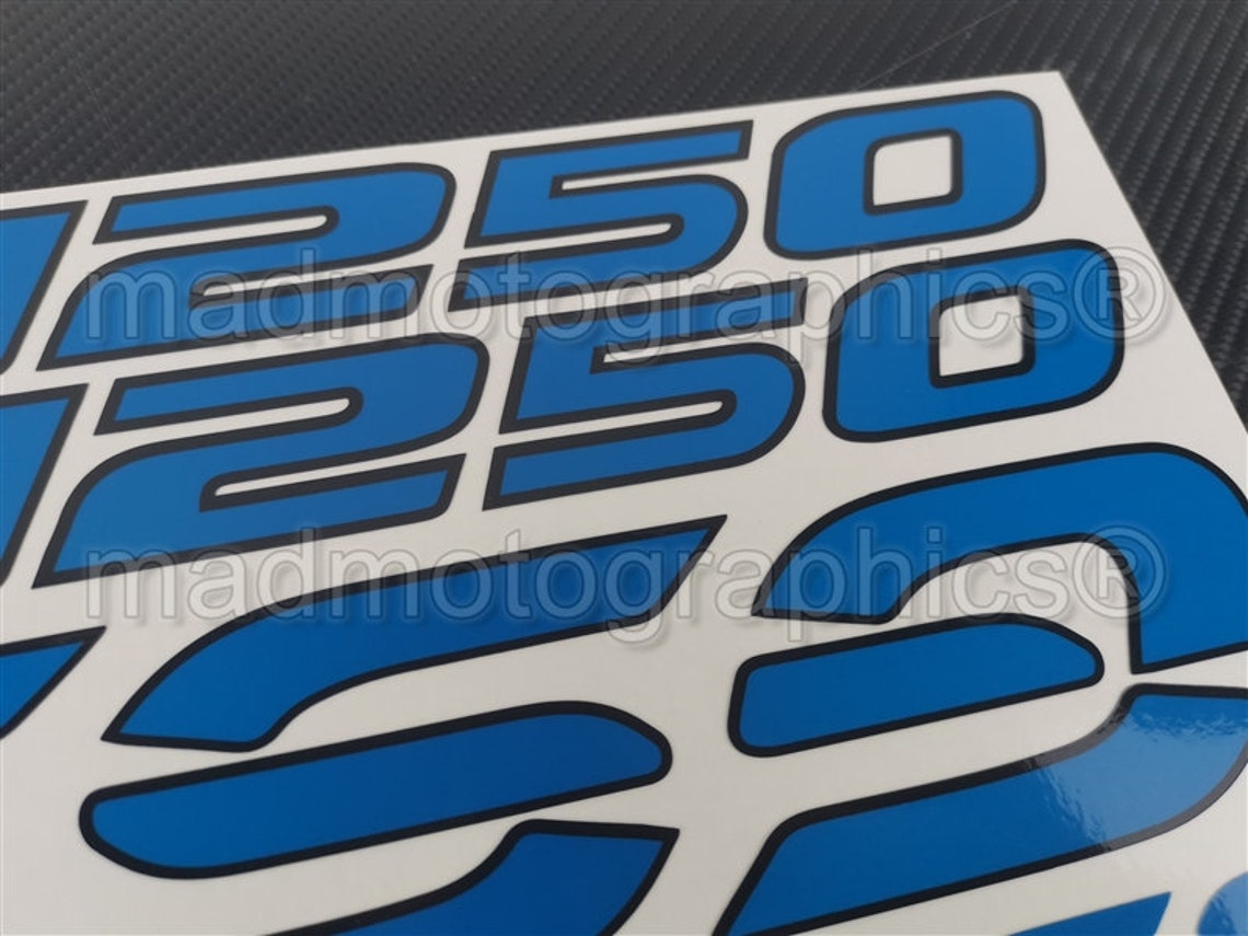 R1250GS BMW motorcycle motorrad reflective stickers set | Etsy