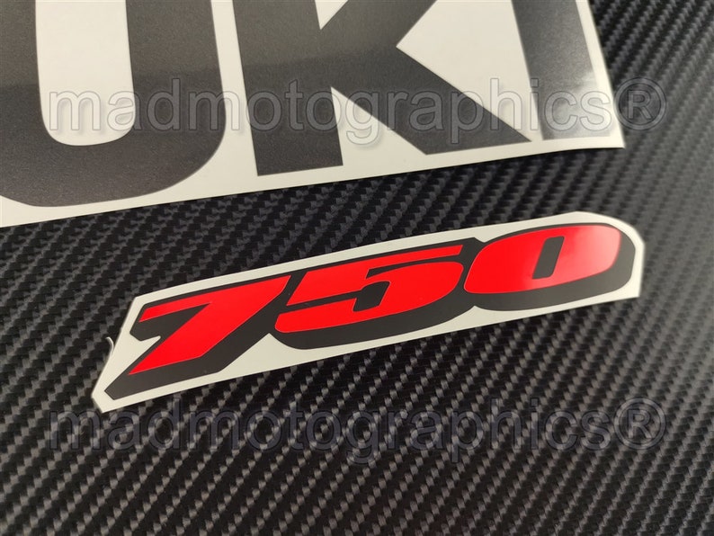 Suzuki GSX-R 600 750 1000 Fairing Motorcycle Stickers decals set graphics package for gsxr Fluorescent Neon Red image