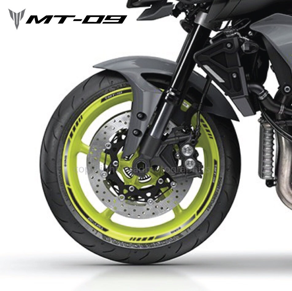 Rapid Outer Rim Liner Stripe for Yamaha FZ09 MT09 Tracer Gloss Black