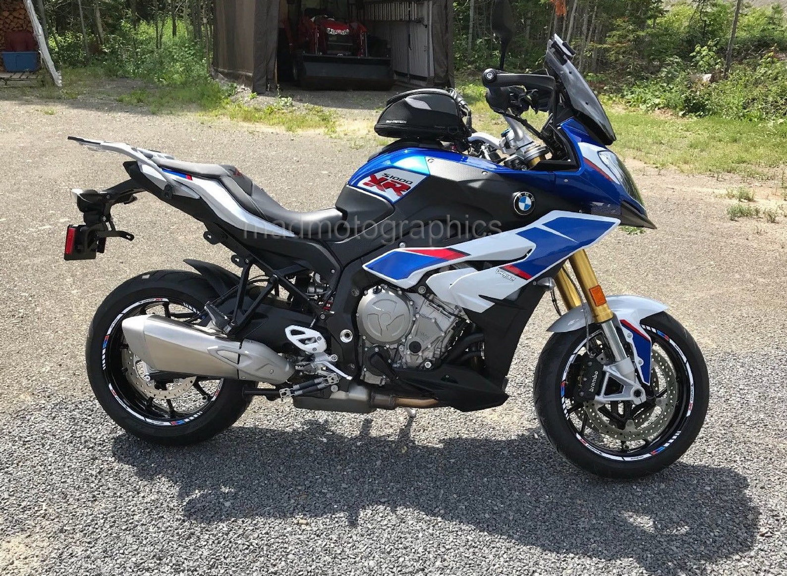 BMW s1000XR motorcycle wheel stickers set decals rim stripes | Etsy