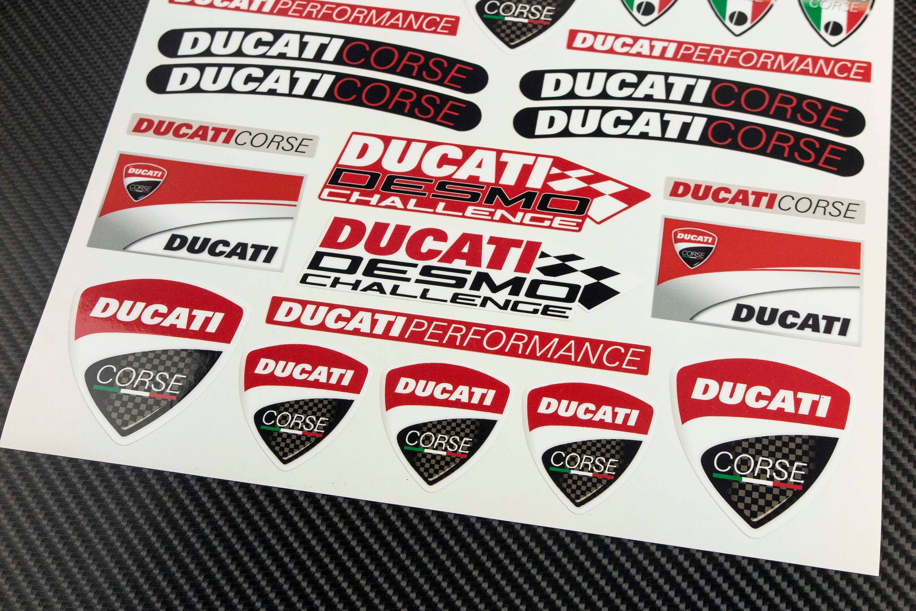 Ducati Corse Motorcycle Stickers Fairing Tank Decals 1098 1198 Etsy