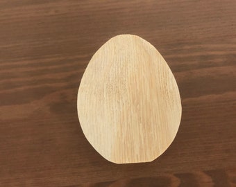 Unfinished wood egg cut out, fishbone art, DIY wood craft, DIY crafts, wooden egg decor, Easter decoration