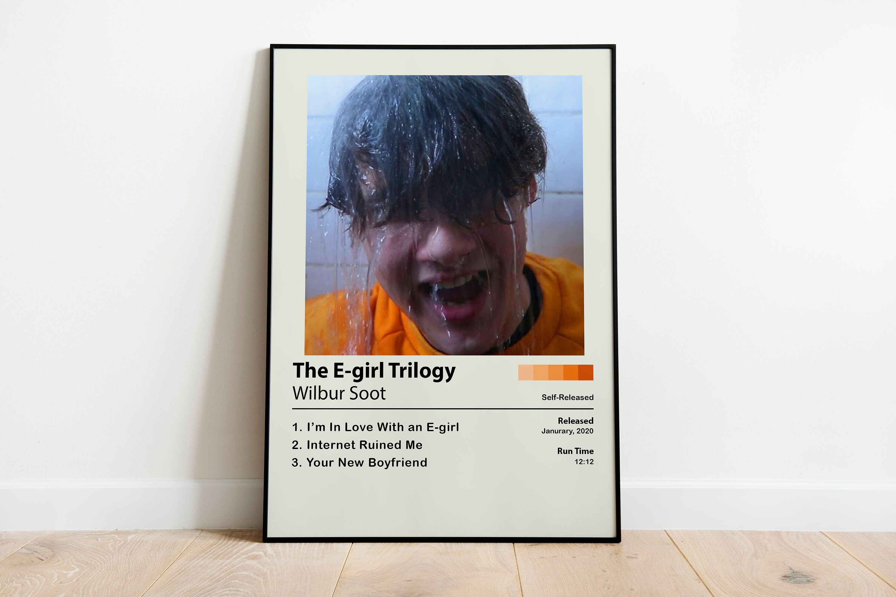 Wilbur Soot Posters The E Girl Trilogy Album Cover Poster Etsy Hong ...