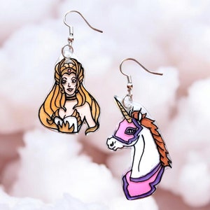 Retro Princess Polymer Earrings Retro Princess Polymer Earrings