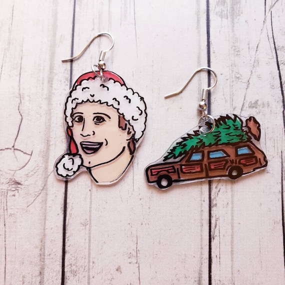 Christmas cheap vacation earrings