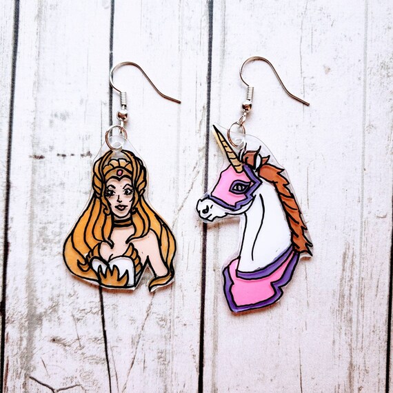 Retro Princess Polymer Earrings Retro Princess Polymer Earrings