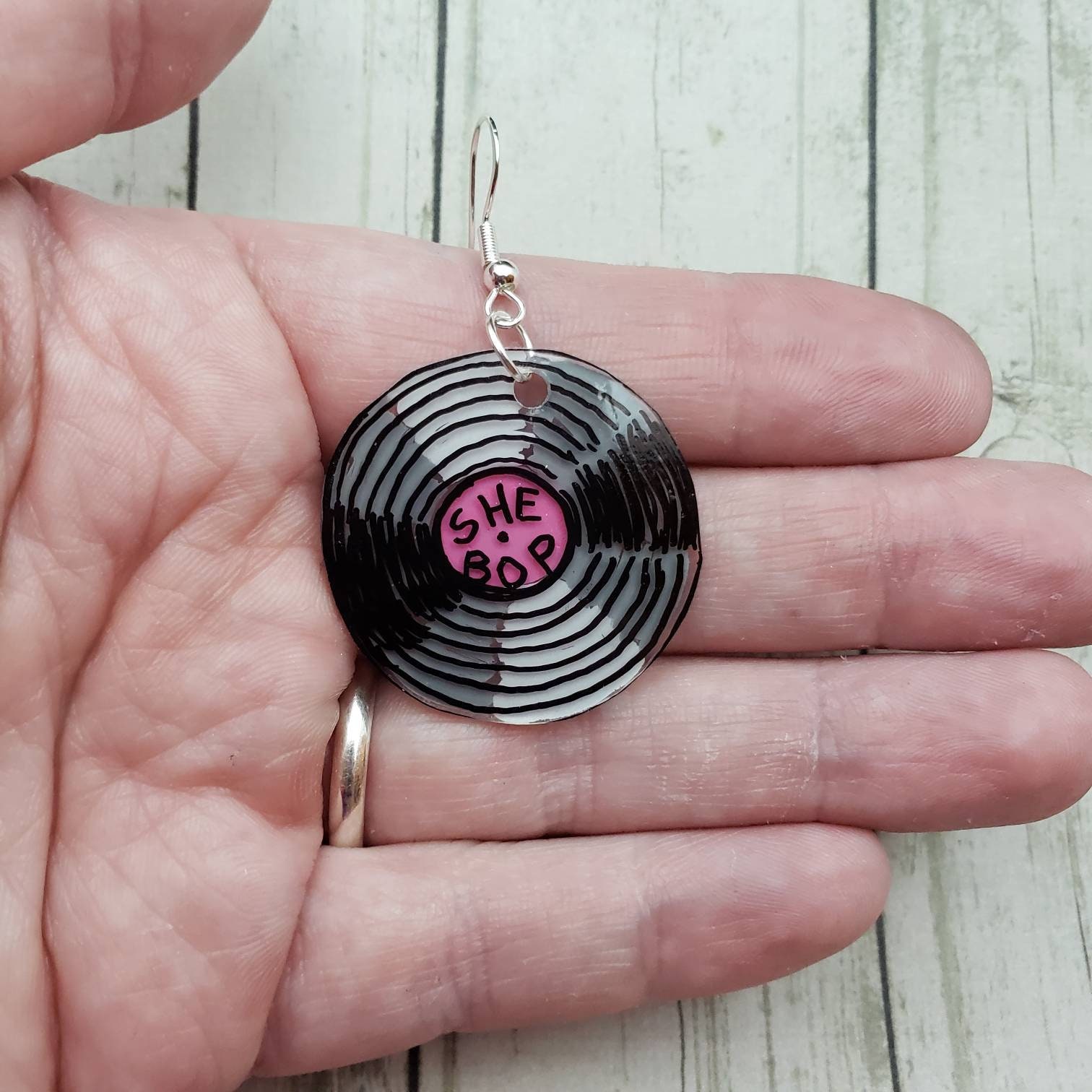 Cyndi Lauper Earrings. Shrinky Dink Earrings. She Bob Etsy UK