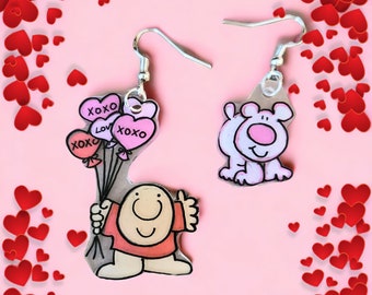 Ziggy Valentine's Day earrings.