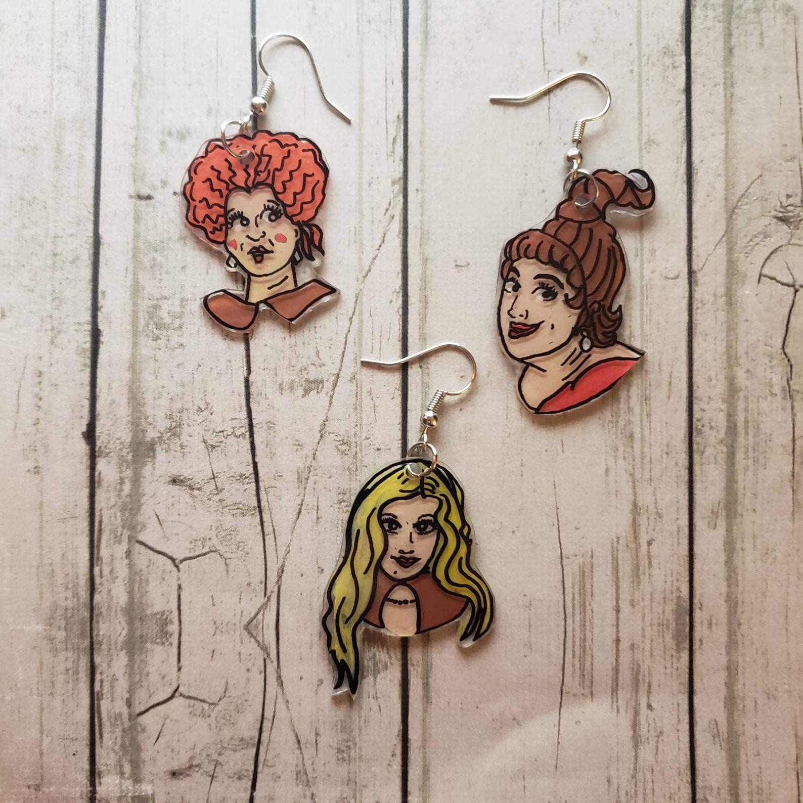 Sanderson Sisters Hocus Pocus Earrings. Etsy