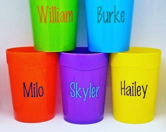 personalized childrens cups