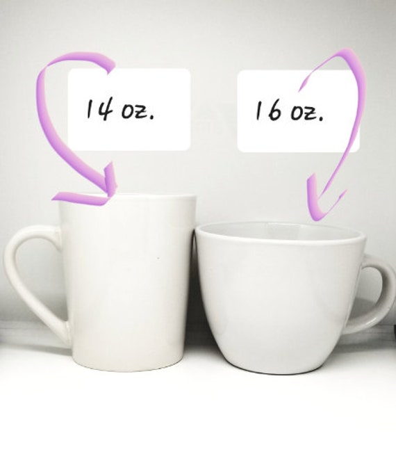 SET OF 2 MUGS / Hubby & Wifey Coffee Mugs/Wedding  Gift/Marriage/Wedding/Engagement/Party/Celebrate/Coffee Mugs