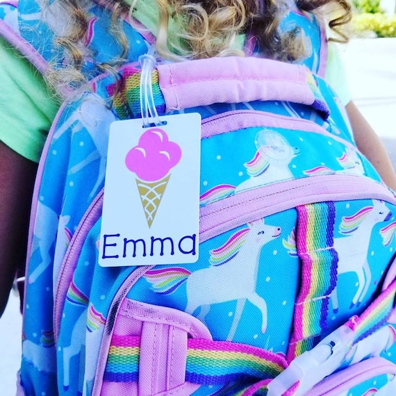Kids Backpack Tag/luggage Tag/personalized Bag Tag/fun  display picture 2