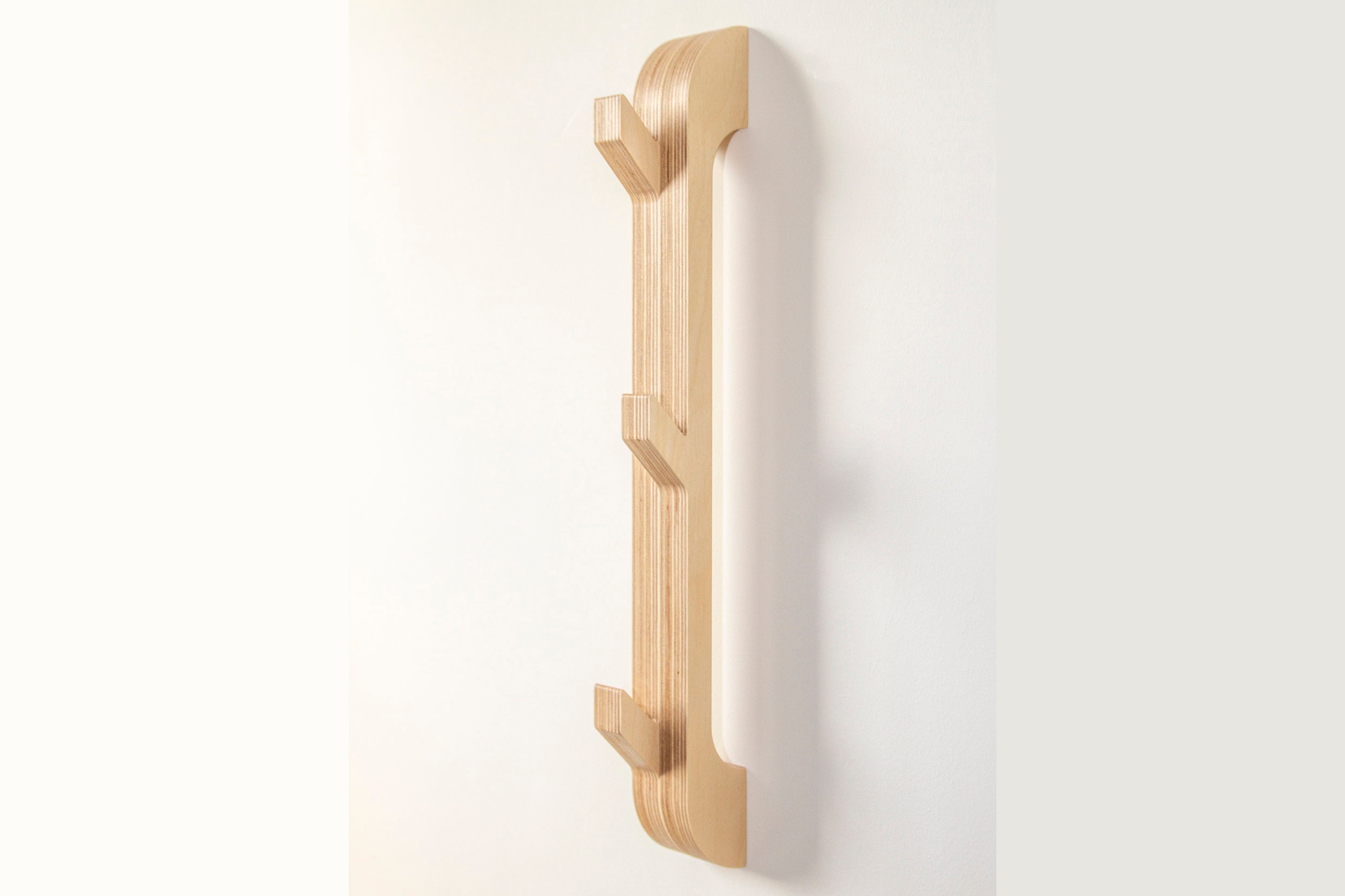 Vertical Coat Rack Modern Space Saving Design made from Birch Etsy
