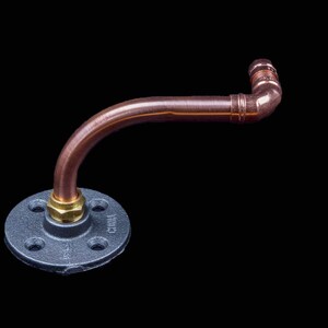 Copper Pipe Toilet Roll Holder image 4