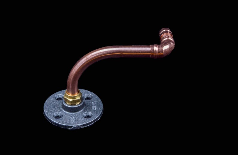 Copper Pipe Toilet Roll Holder image 4
