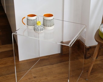 Acrylic sale small table