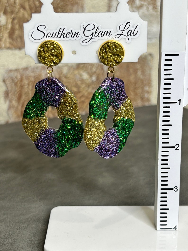 wholesale mardi gras earrings