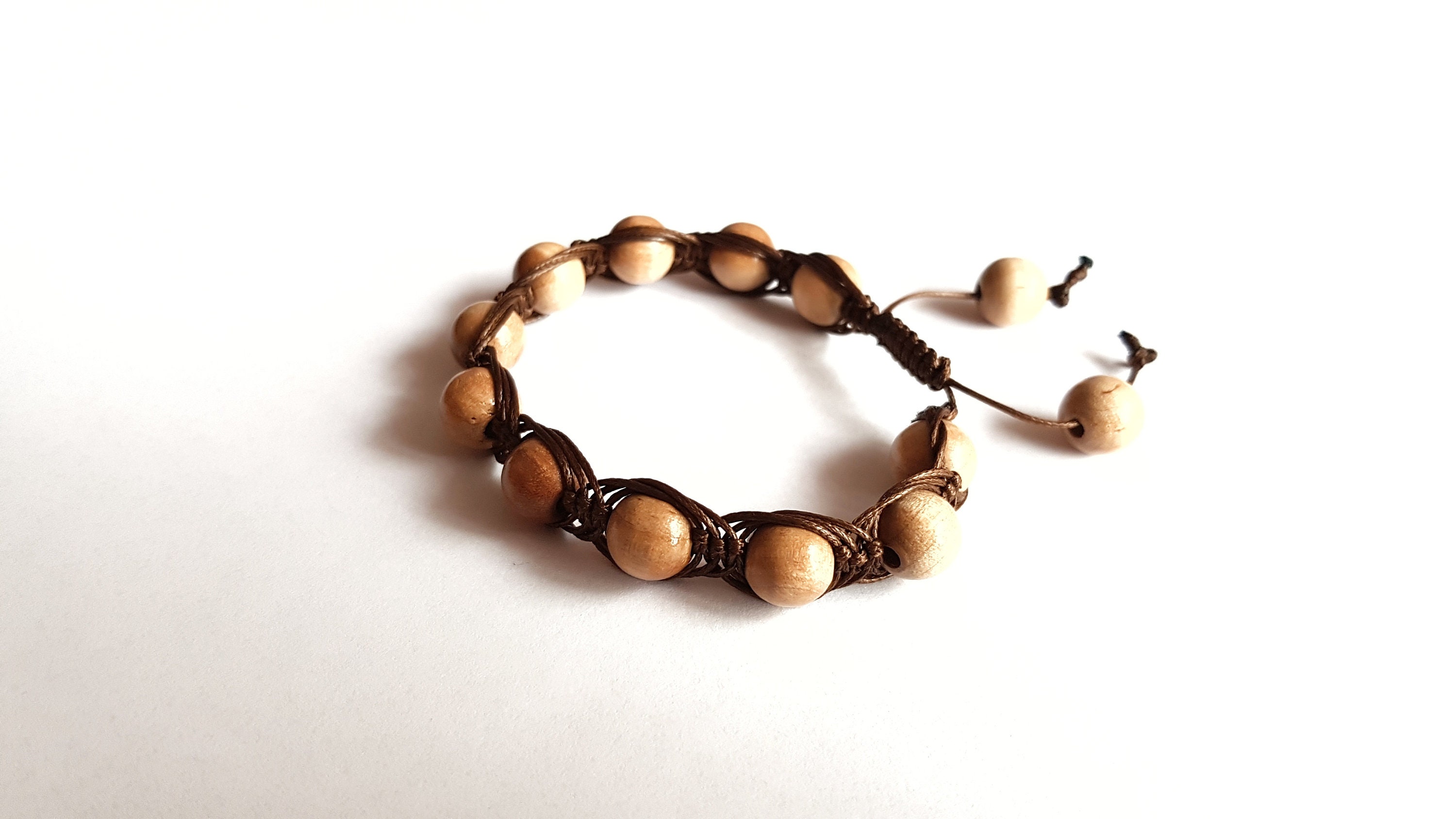 Brown string bracelet Protection bracelet Good luck bracelet Etsy
