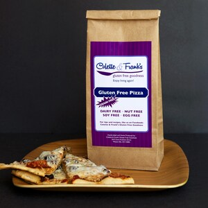 Gluten Free, Grain Free Pizza Mix -Dairy Free, Peanut Free, Egg Free, Nut Free, Allergen Free, Vegan, Corn Free, Soy Free, Breadsticks