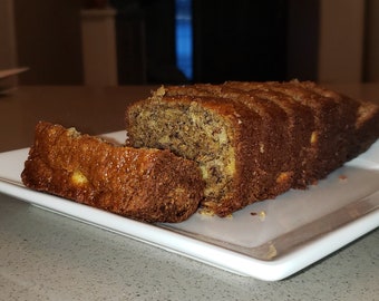 2 Vegan, Gluten Free Banana Breads With Coconut Sugar - Grain Free, Dairy Free, Peanut Free, Corn Free, Soy Free, Non-GMO