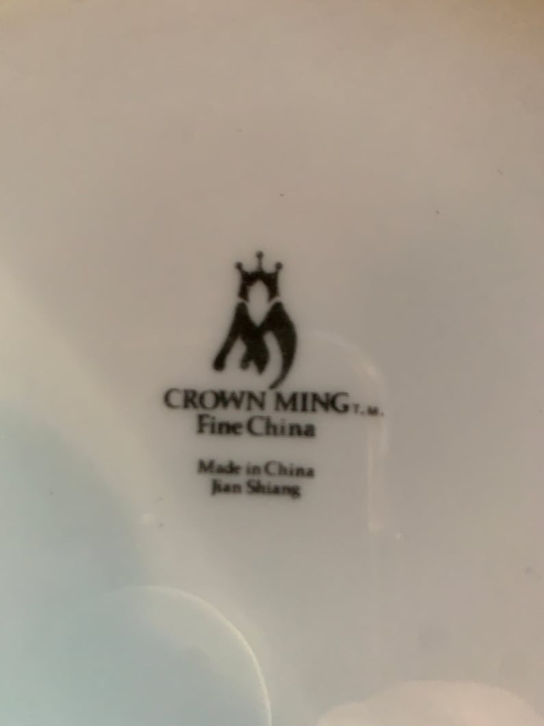 Crown Ming Fine China Jian Shiang, Spring Garden, 43piece Set service
