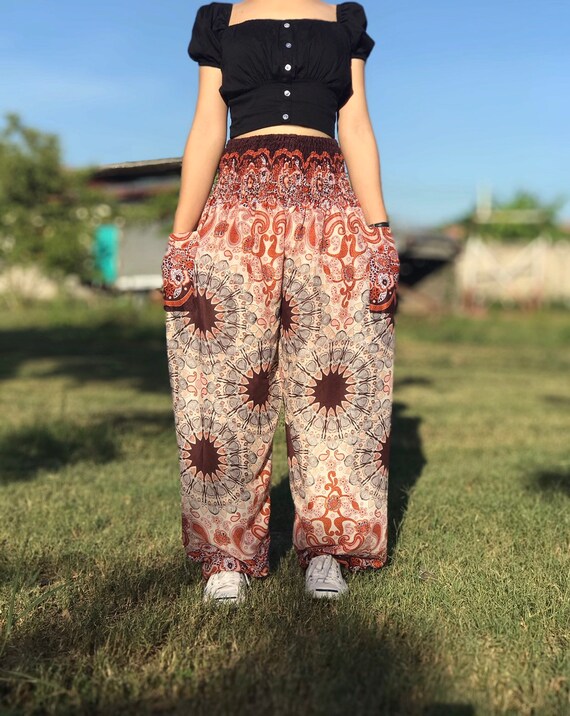 PLUS SIZE XL Thai Harem Pants Women 