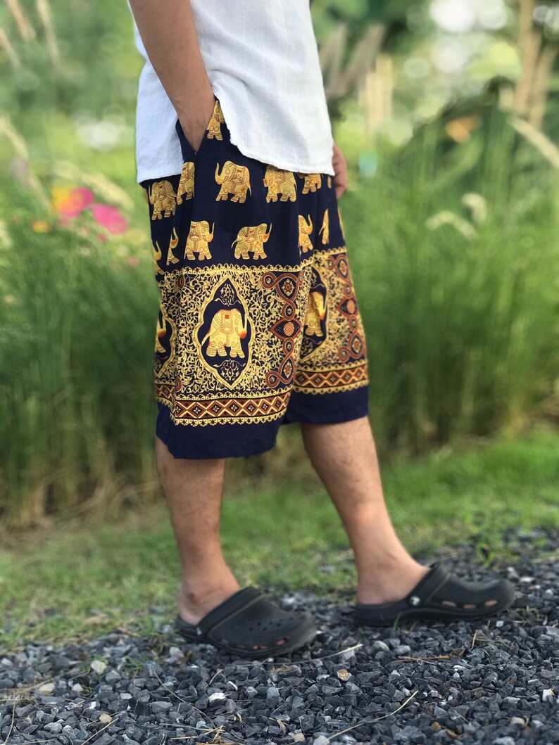 Mens Festival Shorts Mens Hippie Shorts Boho clothing Etsy