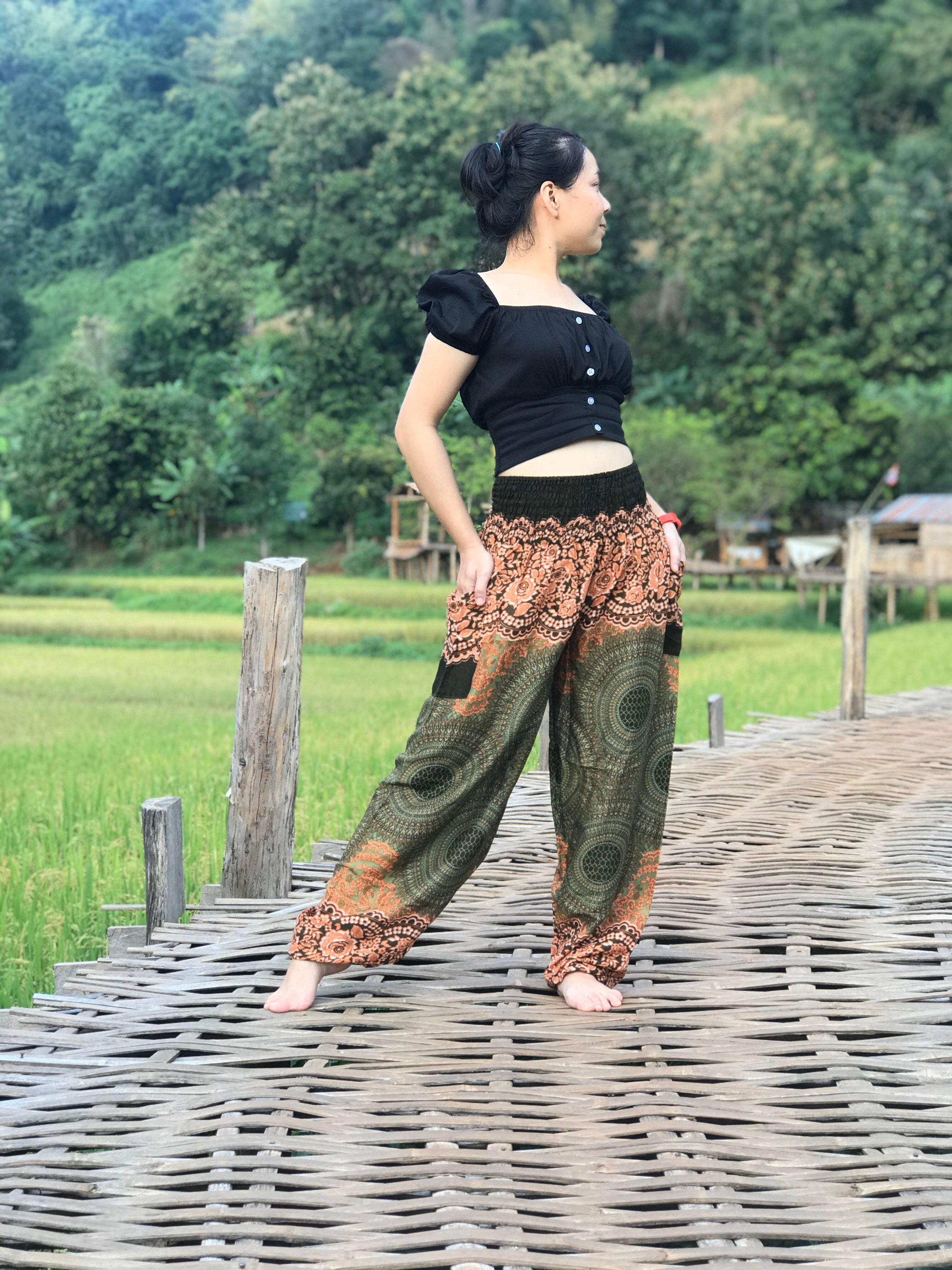 Mandala Harem Pants Women Womens 