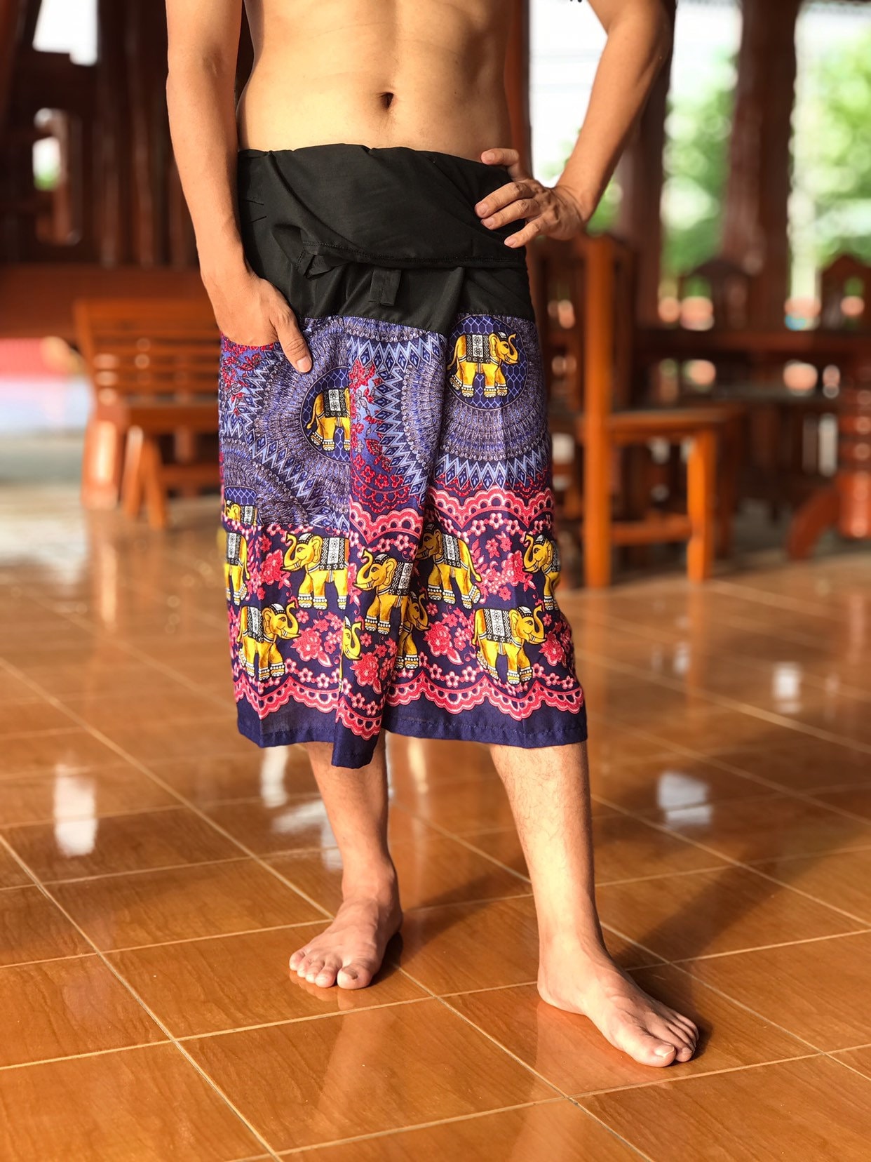 Mens Festival Shorts Mens Hippie Shorts Boho clothing Etsy