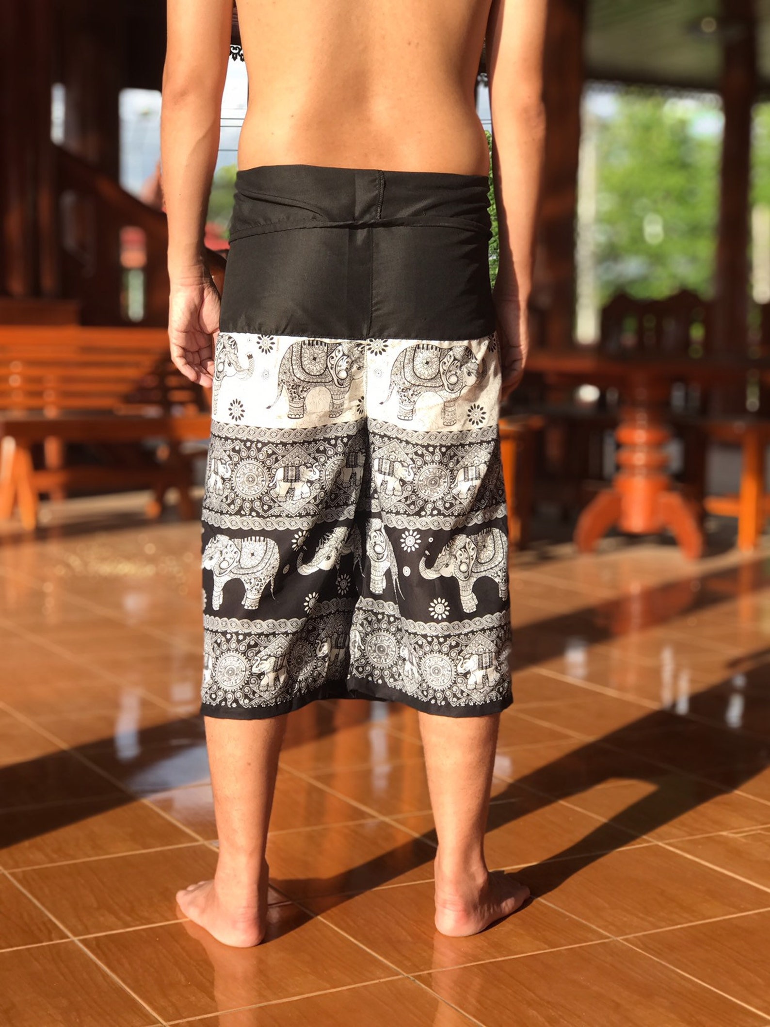 Mens Festival Shorts Mens Hippie Shorts Boho clothing Etsy