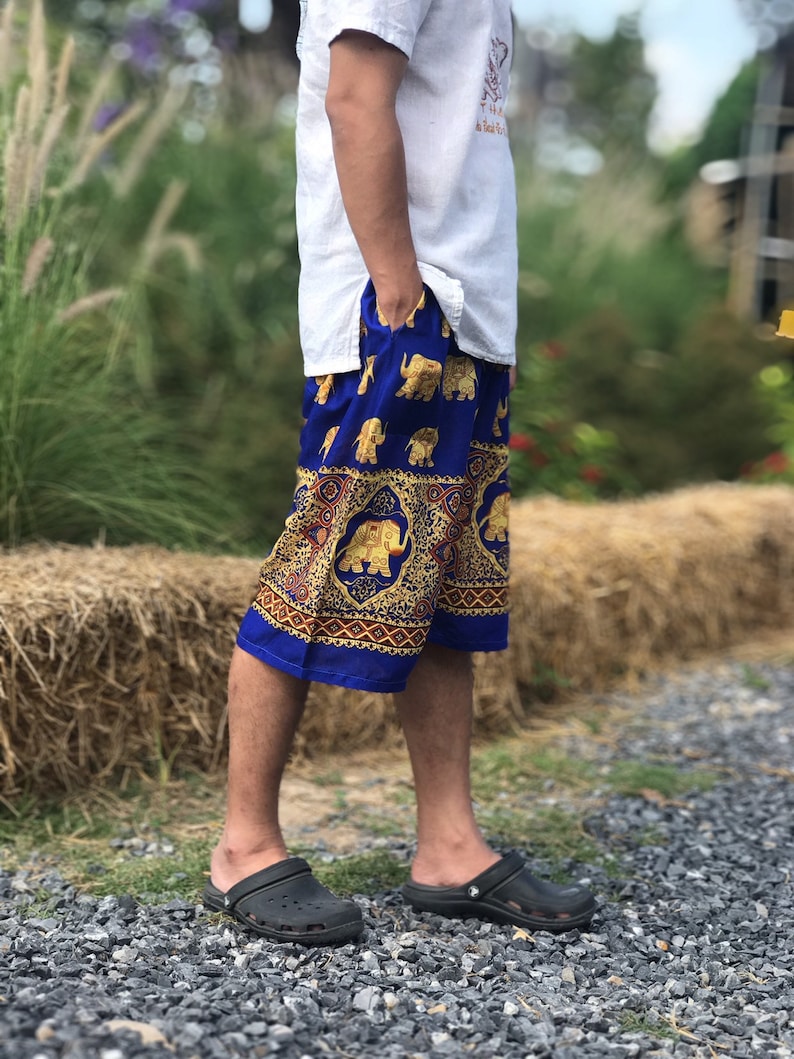 Mens Festival Shorts Mens Hippie Shorts Boho clothing Etsy