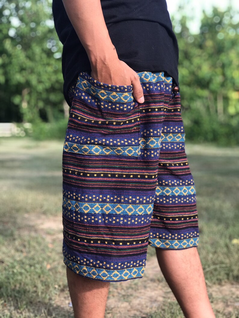 Mens Festival Shorts Mens Hippie Shorts Boho clothing Etsy