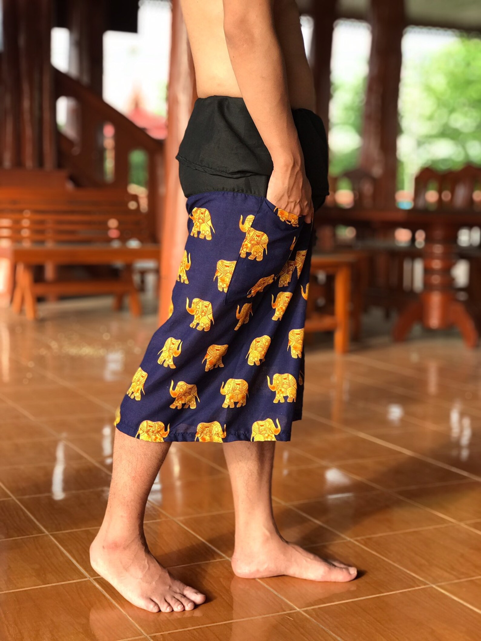 Mens Festival Shorts Mens Hippie Shorts Boho Clothing Etsy