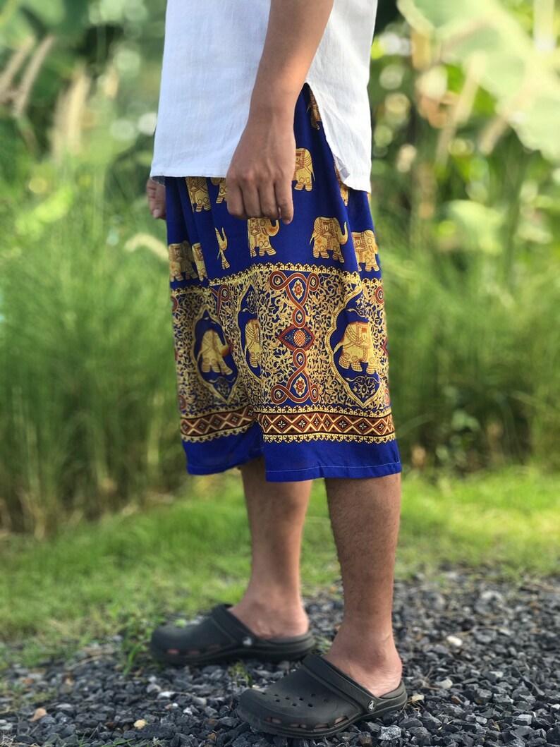 Mens Festival Shorts Mens Hippie Shorts Boho clothing Etsy