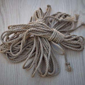 Hand Made Jute Rope 6mm by 8m image 4