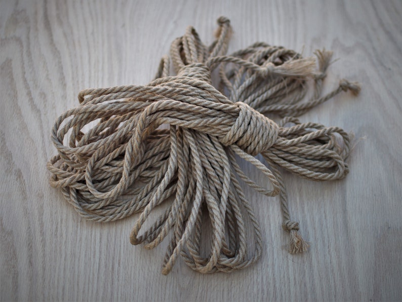 Hand Made Jute Rope 6mm by 8m image 4