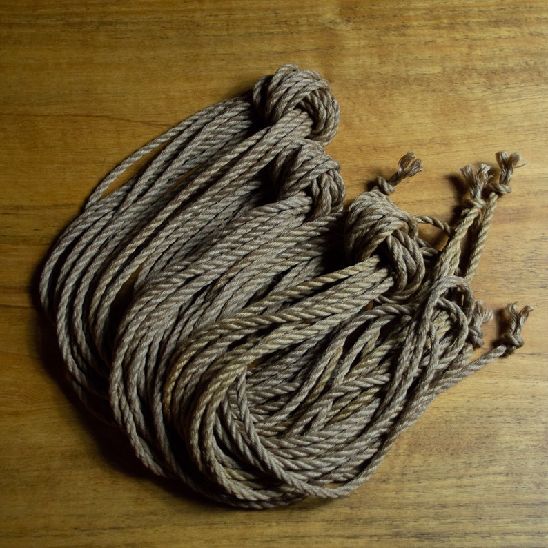 Hand Made Jute Rope 6mm by 8m image 3