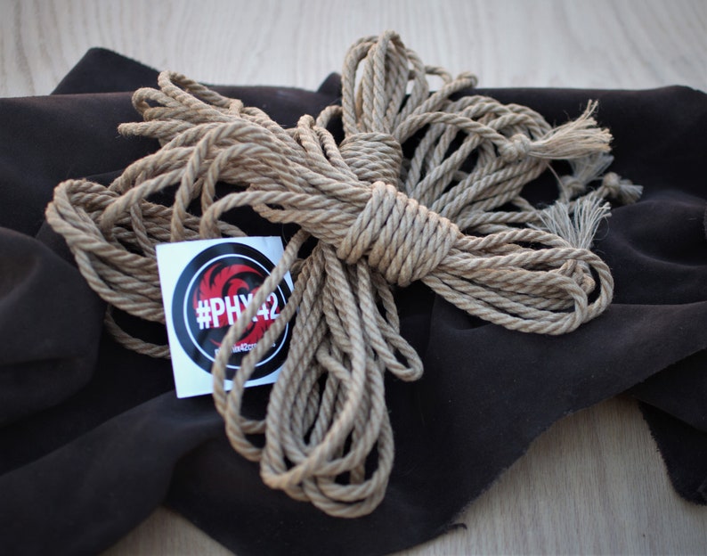 Hand Made Jute Rope 6mm by 8m image 7